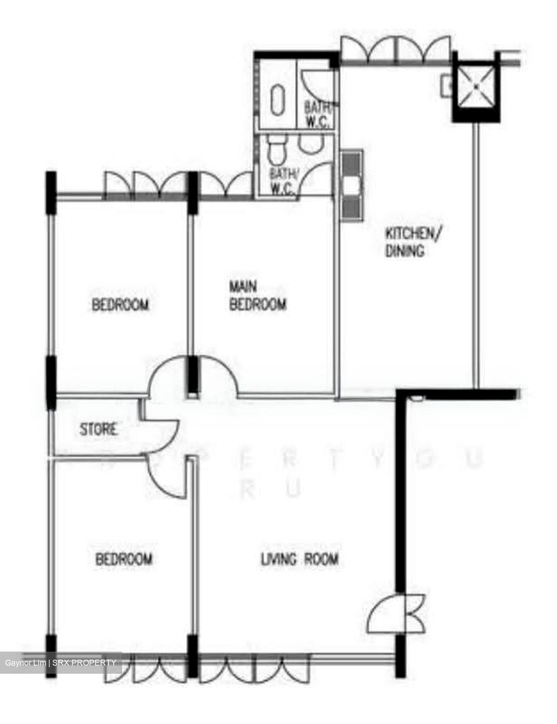 Blk 537 Cheng San View (Ang Mo Kio), HDB 4 Rooms #633883951